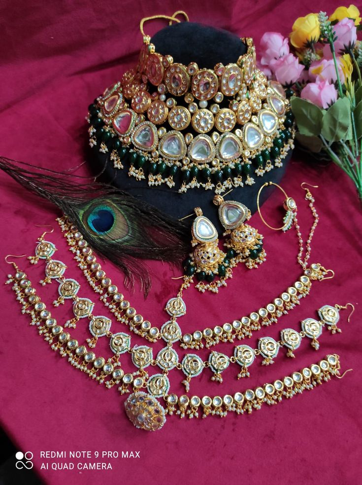 The Nayzaa Present Bridal Wear Kundan Jewellery For Her